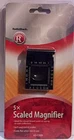 Radio Shack #63-1309 Scaled Magnifier 5X New. Price: $14.99.