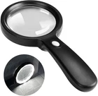 Jmh Magnifying Glass With Light, High Magnification Handheld Large Black New. Price: $21.82.