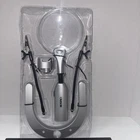 Carson Soldering & Craft Magnifier -88 2X Power Led Helping Hands Nos New. Price: $32.00.