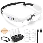 Guoubuo Magnifying Glass With Light, White New. Price: $36.99.