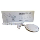 Brightech Lightview Pro Led Magnifying Lamp White 2.25X Diopter Dimmable 9W Used. Price: $64.00.