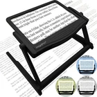 5X Led Page Magnifier With Detachable Handsfree Stand For Reading Fine Print New. Price: $24.95.