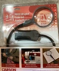 Carson 2.5X Boamag Flex Handsfree Led Magnifier (SM-22) Open Box Never Used. Price: $40.99.