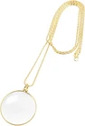 5X Magnifier Monocle Lens Necklace Chain Vintage Magnifying Glass Loupe Clear New. Price: $10.18.