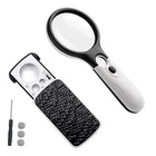 Jewelry Loupe Magnifier With Uv Led Light, Afunta 30X60X90X Slide Out Pocket New. Price: $22.89.
