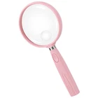 Feosky Handheld Reading Magnifier, 10X 75MM, Pink New. Price: $13.35.