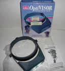 Donegan Optivisor Adjustable Headband Magnifier DA-5, 2-1/2X Glass Lenses-nob New. Price: $57.50.