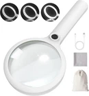 2000MAH Rechargeable Magnifying Glass With Light, 5X Handheld Lighted Magnifi... New. Price: $15.05.