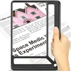 Akkycvs Full Page Magnifying Glass For Reading, Lightweight 5X, Black New. Price: $17.58.
