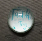 Inspirational Faith Paperweight Glass Dome Vintage Collectable New. Price: $9.99.