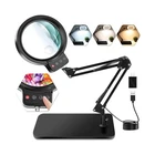 10X 30X Large Magnifying Glass With Stand, 5-INCH Lighted... Fast Ship New. Price: $49.99.