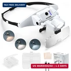 Yoctosun Magnifying Glass With Light, Rechargeable Headband Magnifier 6 Len New. Price: $31.98.
