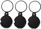 3PCS10X Small Pocket Glass Premium Folding Mini Magnifying With Ro New. Price: $17.99.