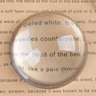 Longwin Crystal Dome Magnifier/paperweight Reading Magnifying GLASS-3.9 Inch New. Price: $27.03.