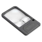 Carson Led Lighted Pocket Magnifier - 2.5X With And 6X Insert Lens New. Price: $24.95.