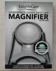 Easylifecare Hands Free Chest Rest Led Magnifier New. Price: $14.99.