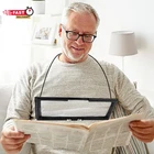 3X Hands-free A4 Full Page Magnifiers Large Led Magnifying Glass With Stand Idea New. Price: $20.29.