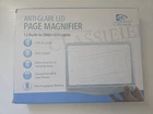 Magnipros Ultra Bright Led Page Magnifier With 12 Anti-glare Dimmable New. Price: $9.99.