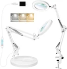 10X Magnifying Glass With Light Stand, Kirkas 2-IN-1 Stepless Dimmable Led New. Price: $64.97.
