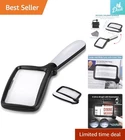 Dimmable Led Handheld Magnifier With 3X Magnification - Perfect For Low Vision New. Price: $26.99.