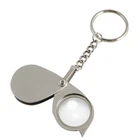 Portable Pocket Reading Magnifier 10X Folding With Metal Jewellery Silver New. Price: $12.49.
