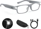 200% Magnifying Glasses With Light,usb Rechargeable Led Lighted Eyewe New. Price: $29.99.
