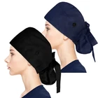 Fesciory Adjustable Working Caps With Button & One Size, 2 Pack:navy+black New. Price: $24.79.