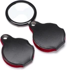 Teoyall 10X Small Magnifying Glass, 2 Pcs Mini Pocket Magnifier Folding New. Price: $7.12.