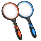 2PCS Upgrade 10X Magnifying Glass, Large Handheld Magnifier Magnafying. Glasses New. Price: $12.91.