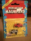 Vintage Funrise Inc Micro Action Magnifiers 2 Car Pack 1989 New. Price: $10.00.