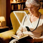 Large Hands-free Magnifying Glass With 50 Ultra-bright Led Light, Lightweight... New. Price: $24.13.