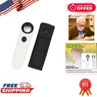 Rongon 40X Handheld Magnifying Glass With Light For Jewelry & Reading New. Price: $15.99.