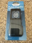 Walgreens Pocket Magnifier Slide Up Sleeve 5X Aspheric Lens New In Box. Price: $9.98.