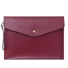 Wonderpool Real Leather Multifunction Portfolio Envelope File A4, Wine Red New. Price: $30.29.