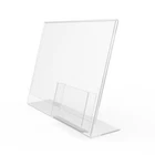 11X8.5 Clear Sign Holder Business Card Acrylic Literature Display Marketing New. Price: $15.30.