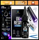 Uv Resin Kit 30G Fast-cure Non-toxic Adhesive For Jewelry, Glass, Plastic & Ac New. Price: $29.99.