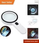 30X Handheld Magnifying Glass With 12 Led Lights For Easy Reading & Inspections New. Price: $19.99.