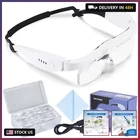 Yoctosun Magnifying With Light, 0.75X-4.0X Glasses, Head New. Price: $39.99.