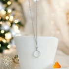 10X Magnifiers Antique Brass Chain Necklace With 40MM Diameter Glass Magnific.... Price: $26.31.