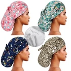 Extra Large Satin Lined Scrub Caps Women Long Hair Nurse Surgical 4 Pcs New. Price: $49.51.