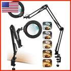 Krstlv 10X Magnifying Glass Light And Clamp Ultra Long 3 Section Swing Arm Led New. Price: $97.04.
