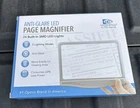 Magnipros Anti-glare Page Magnifier With 24 Built-in Led Lights, 3 Modes New. Price: $8.98.