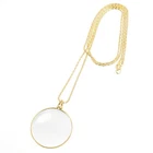 5X Magnifier Monocle Lens Necklace Chain Vintage Magnifying Glass Loupe Eyepi... New. Price: $12.03.
