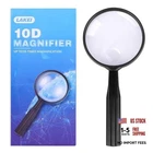 Lakei Magnifying GLASS,10X Handheld Reading 75MM Black New. Price: $14.86.