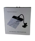 Hammacher Schlemmer The Full Page Illuminated Desktop Magnifier Led Cordless New. Price: $51.99.