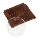 Pocket Magnifying Lens Leather Carry Pouch For Fire Making, Tracking, Plant New. Price: $20.95.