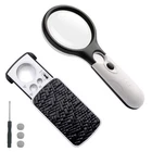 Jewelry Loupe Magnifier With Uv Led Light, Afunta 30X 60X 90X Black & White New. Price: $22.47.