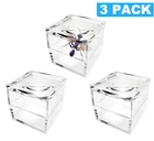 Pack Of 3 Magnifier Box Bug Viewer Magnifies Up To 5X(500%) With Crystal Clear New. Price: $9.95.