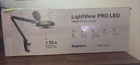 Brightech Classic Black Plug-in Adjustable Magnifying Lens Led Desk Clamp New:. Price: $20.99.