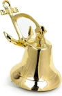 Nagina Internatal 6" Brass Wall Anchor Bell - Nautical D Cor Premium New. Price: $41.99.